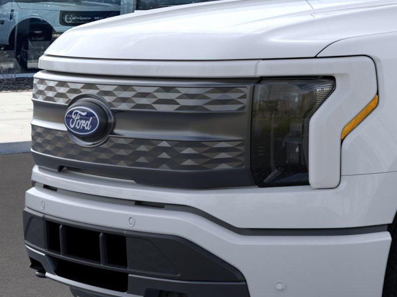 new 2025 Ford F-150 Lightning car, priced at $75,940