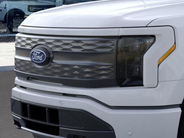 new 2025 Ford F-150 Lightning car, priced at $75,940