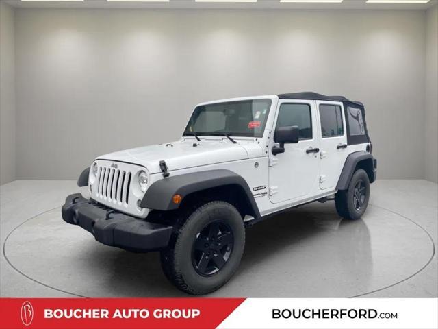 used 2018 Jeep Wrangler JK Unlimited car, priced at $23,995