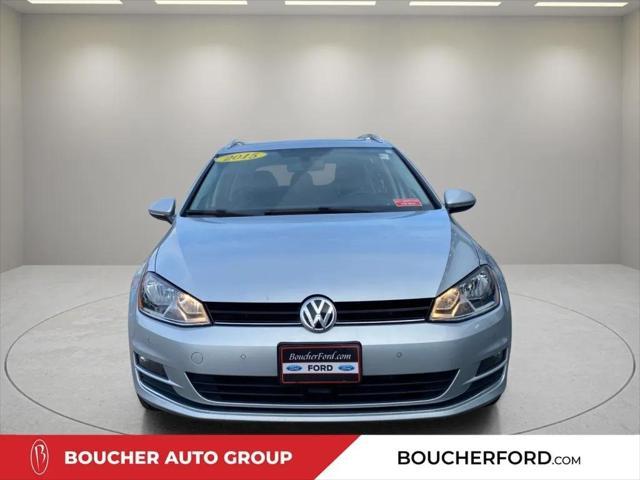 used 2015 Volkswagen Golf SportWagen car, priced at $13,495