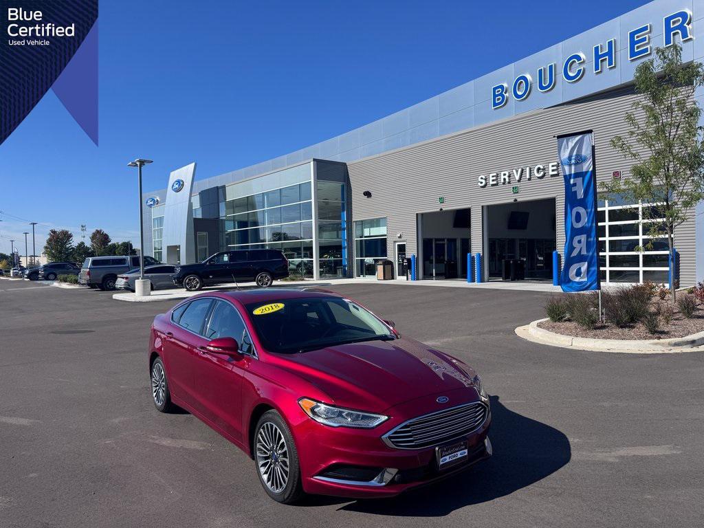 used 2018 Ford Fusion car, priced at $13,997