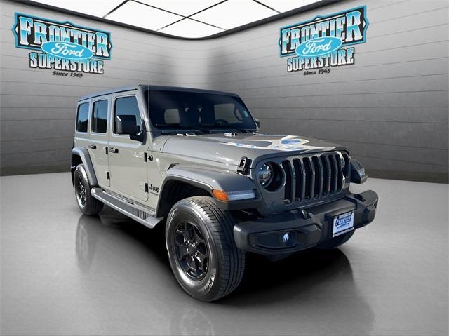 used 2021 Jeep Wrangler Unlimited car, priced at $33,977