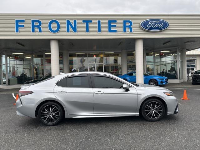 used 2021 Toyota Camry car, priced at $19,877