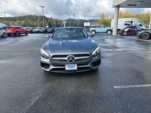 used 2018 Mercedes-Benz SL 550 car, priced at $57,677