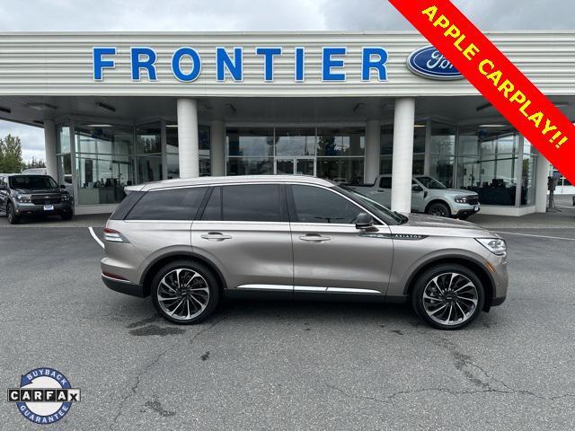 used 2021 Lincoln Aviator car, priced at $45,277