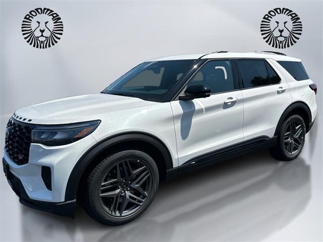new 2025 Ford Explorer car, priced at $57,521