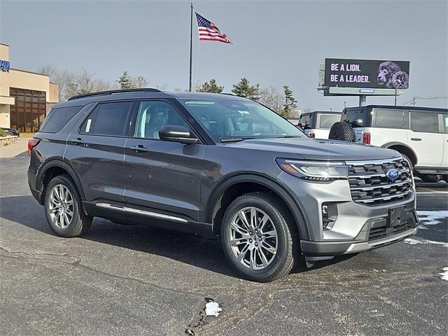 new 2025 Ford Explorer car, priced at $47,555