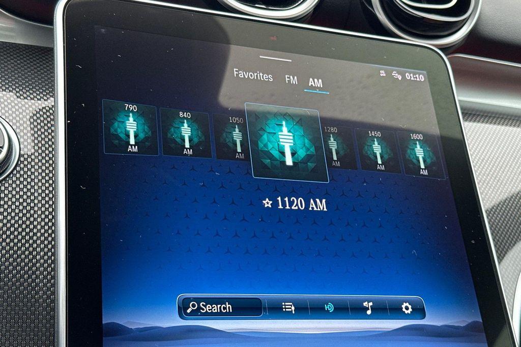 used 2022 Mercedes-Benz C-Class car, priced at $37,995