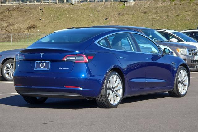 used 2018 Tesla Model 3 car, priced at $22,397