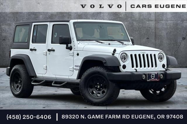 used 2013 Jeep Wrangler Unlimited car, priced at $16,595