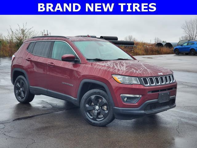 used 2021 Jeep Compass car, priced at $18,997