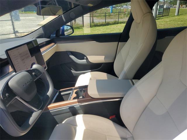 used 2021 Tesla Model S car, priced at $36,899