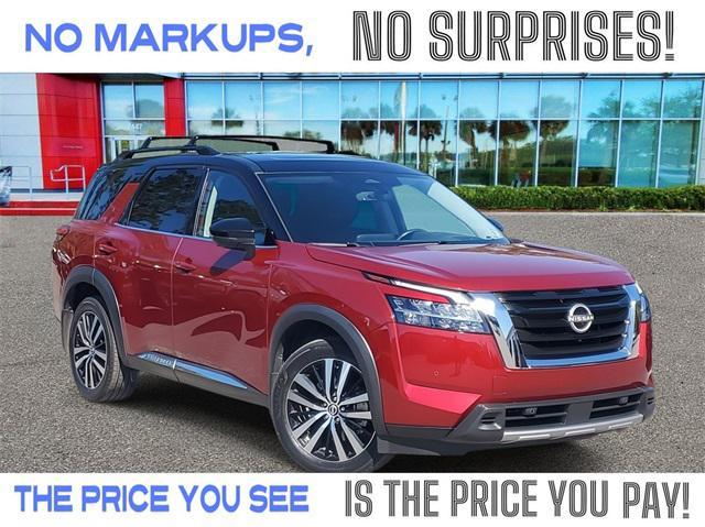 used 2023 Nissan Pathfinder car, priced at $38,991