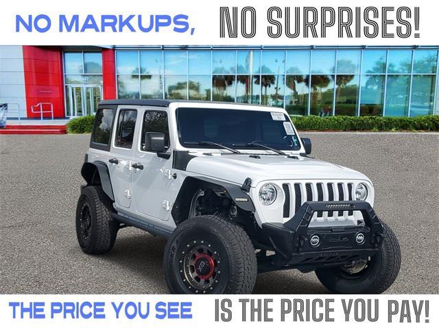 used 2020 Jeep Wrangler Unlimited car, priced at $24,991