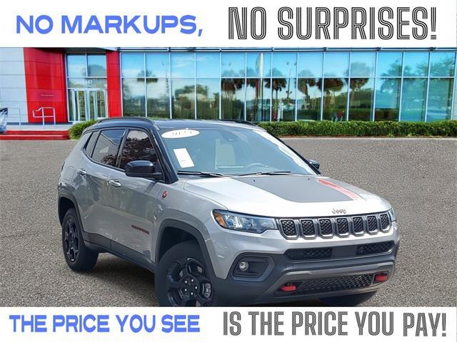 used 2023 Jeep Compass car, priced at $26,604