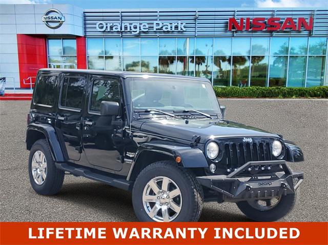 used 2015 Jeep Wrangler Unlimited car, priced at $18,630