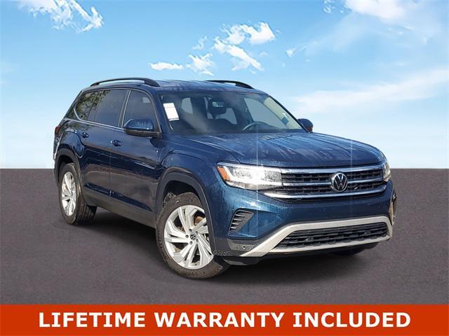 used 2022 Volkswagen Atlas car, priced at $24,554