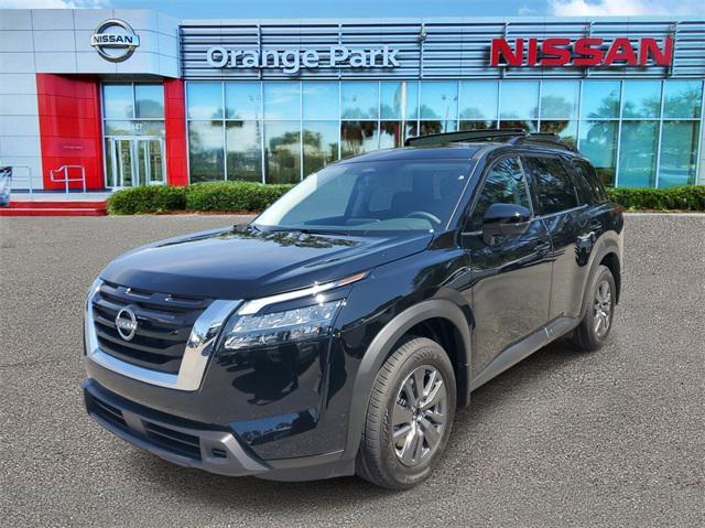 new 2025 Nissan Pathfinder car, priced at $34,329