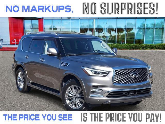 used 2021 INFINITI QX80 car, priced at $37,991