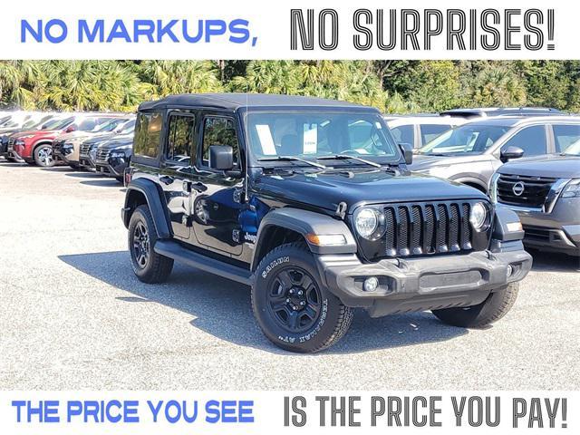 used 2018 Jeep Wrangler Unlimited car, priced at $17,991