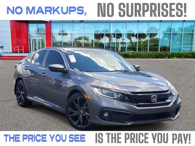 used 2020 Honda Civic car, priced at $20,860