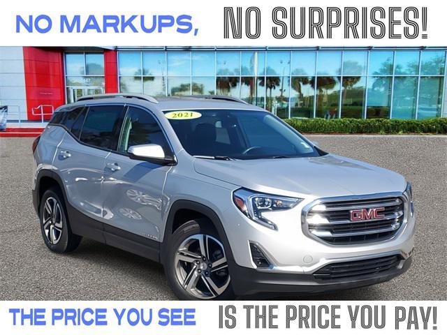 used 2021 GMC Terrain car, priced at $21,599