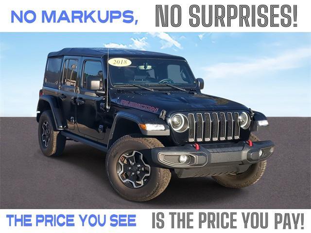 used 2018 Jeep Wrangler Unlimited car, priced at $30,984