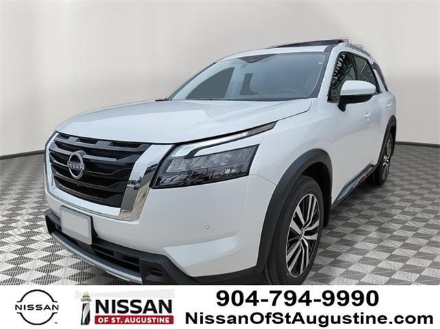 new 2025 Nissan Pathfinder car, priced at $44,683