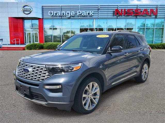 used 2021 Ford Explorer car, priced at $26,099