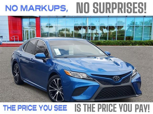 used 2020 Toyota Camry car, priced at $18,422