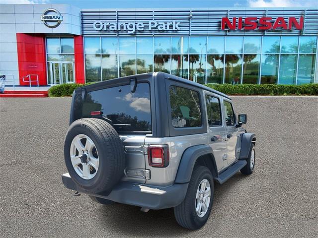 used 2020 Jeep Wrangler Unlimited car, priced at $31,307