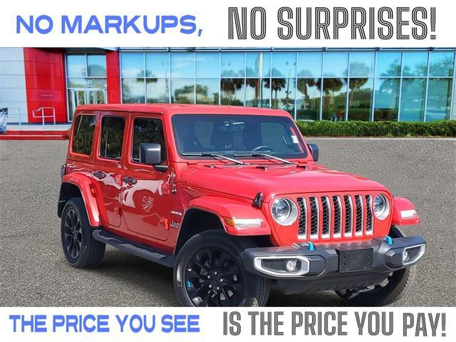 used 2023 Jeep Wrangler 4xe car, priced at $38,125