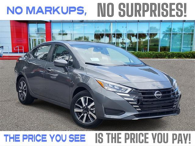 new 2025 Nissan Versa car, priced at $20,958