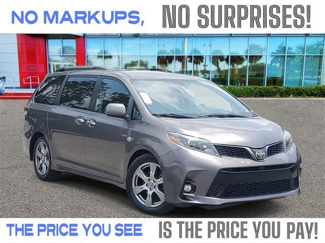 used 2018 Toyota Sienna car, priced at $21,646