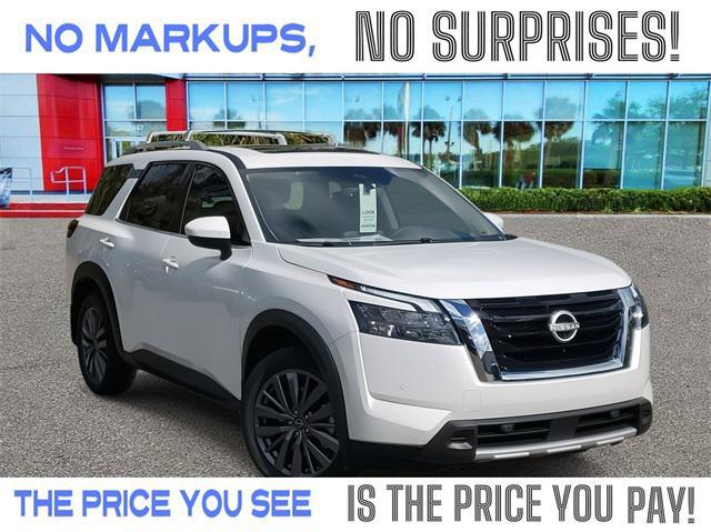 new 2025 Nissan Pathfinder car, priced at $39,814