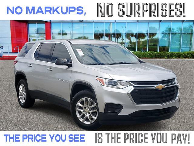 used 2020 Chevrolet Traverse car, priced at $17,514
