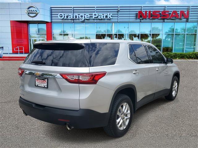 used 2020 Chevrolet Traverse car, priced at $17,514