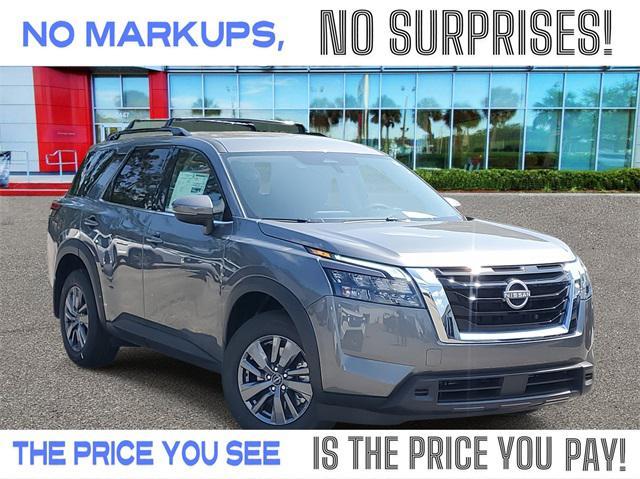 new 2025 Nissan Pathfinder car, priced at $35,617
