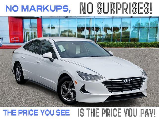 used 2021 Hyundai Sonata car, priced at $16,991