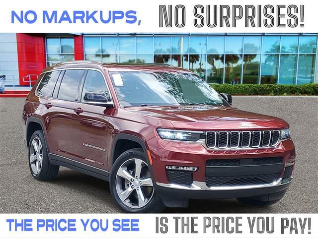 used 2021 Jeep Grand Cherokee L car, priced at $30,349