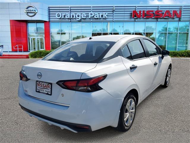 new 2025 Nissan Versa car, priced at $20,107