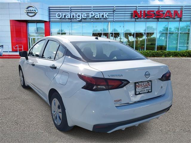 new 2025 Nissan Versa car, priced at $20,107