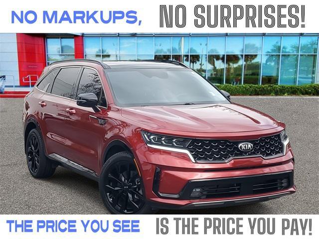 used 2021 Kia Sorento car, priced at $24,991