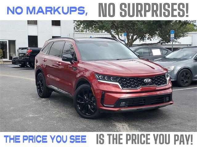 used 2021 Kia Sorento car, priced at $24,991