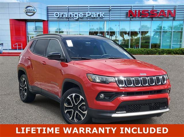 used 2024 Jeep Compass car, priced at $24,499