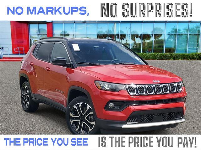 used 2024 Jeep Compass car, priced at $25,572