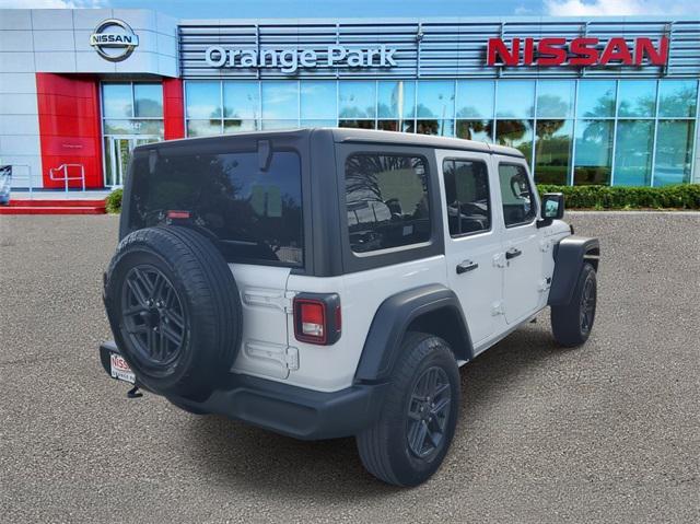 used 2024 Jeep Wrangler car, priced at $33,642