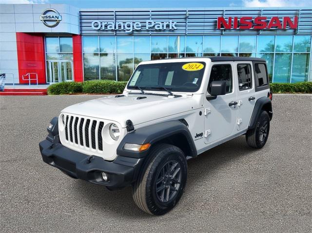 used 2024 Jeep Wrangler car, priced at $33,642