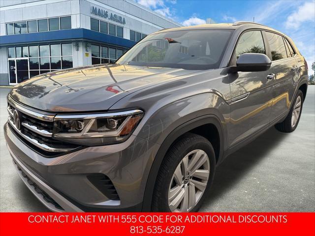 used 2023 Volkswagen Atlas Cross Sport car, priced at $29,000