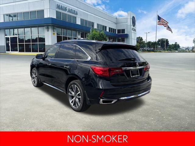 used 2019 Acura MDX car, priced at $27,000